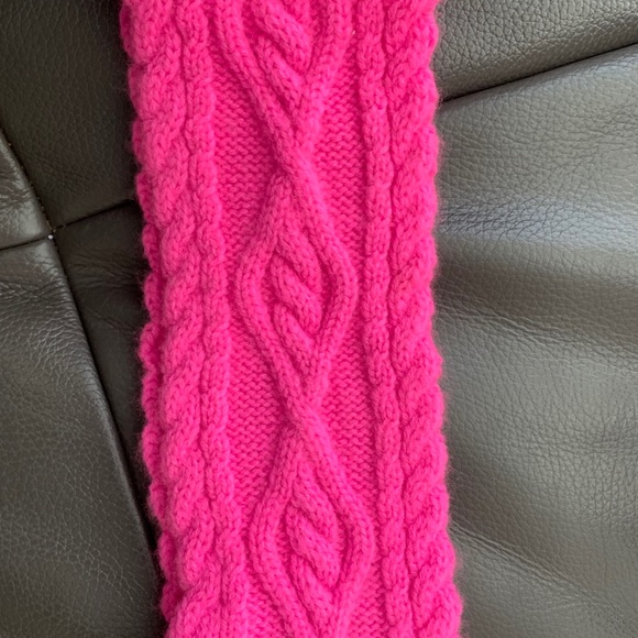 NWOT Autumn Cashmere Ear Warmer - Hot Pink main image 5